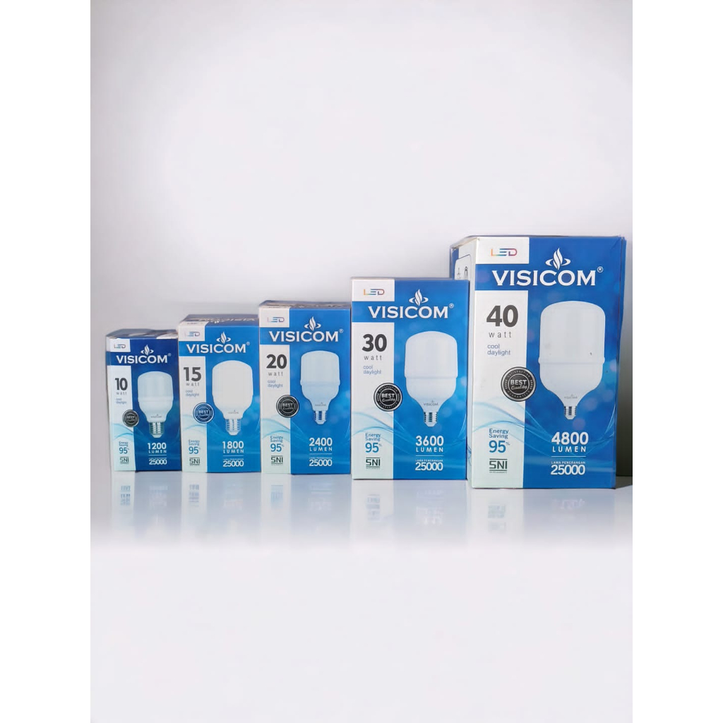 LAMPU LED JUMBO VISICOM | Lampu bentuk capsule | Lampu LED 100% original