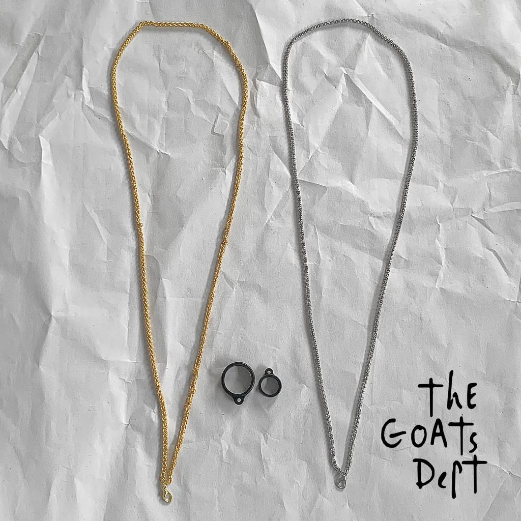 The Goats Dept - Vaporizor Necklace Chain Rubber Holder / tgd899 kalung untuk pod pods vape model ti
