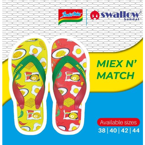 Miex n Match Sandals - Indomie | Swallow Collaboration - 42
