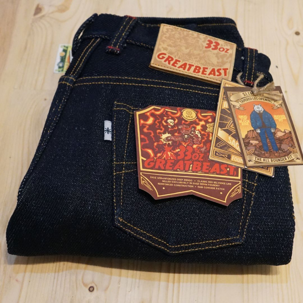 Sage Greatbeast 33oz Denim Size 30 NEW (MURAH)