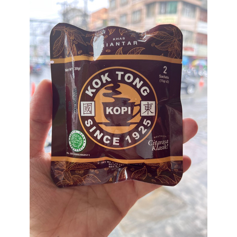 

Kopi koktong saring pematang siantar 2sachet