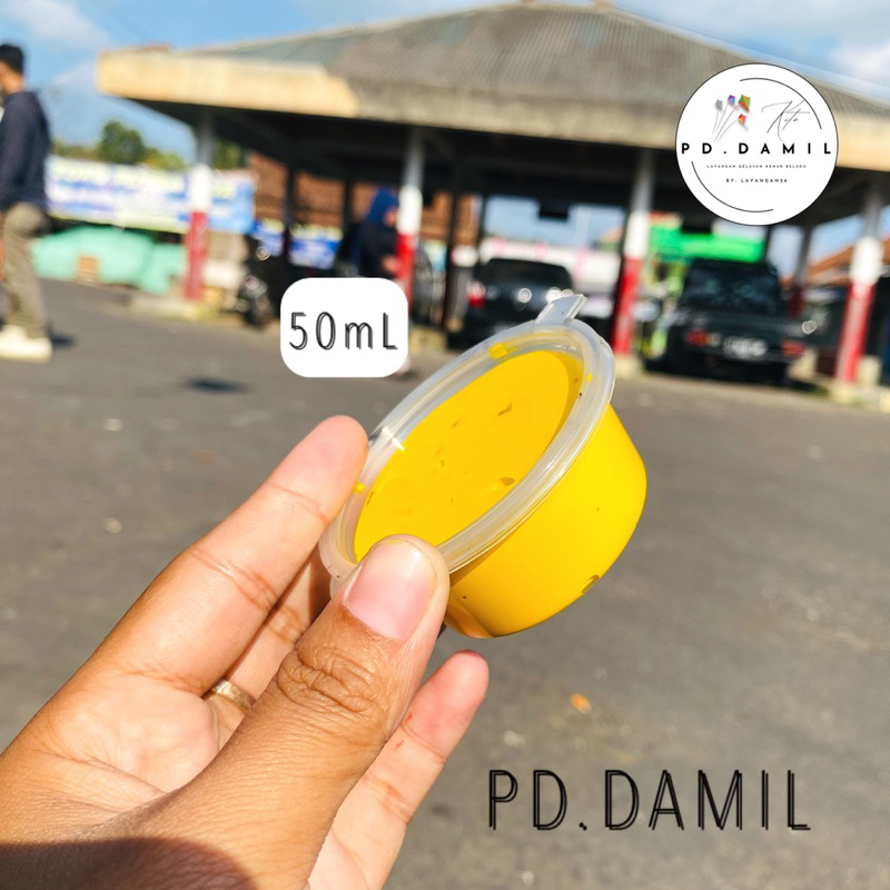 CAT SABLON  50ml CAT PULAS LAYANAN LAYANGAN GROSIR PD.DAMIL_KITE