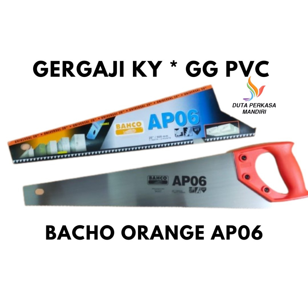 DPM - GERGAJI KAYU BAHCO 20 INCH - BAHCO HANDSAW AP06 - GERGAJI KAYU BAHCO