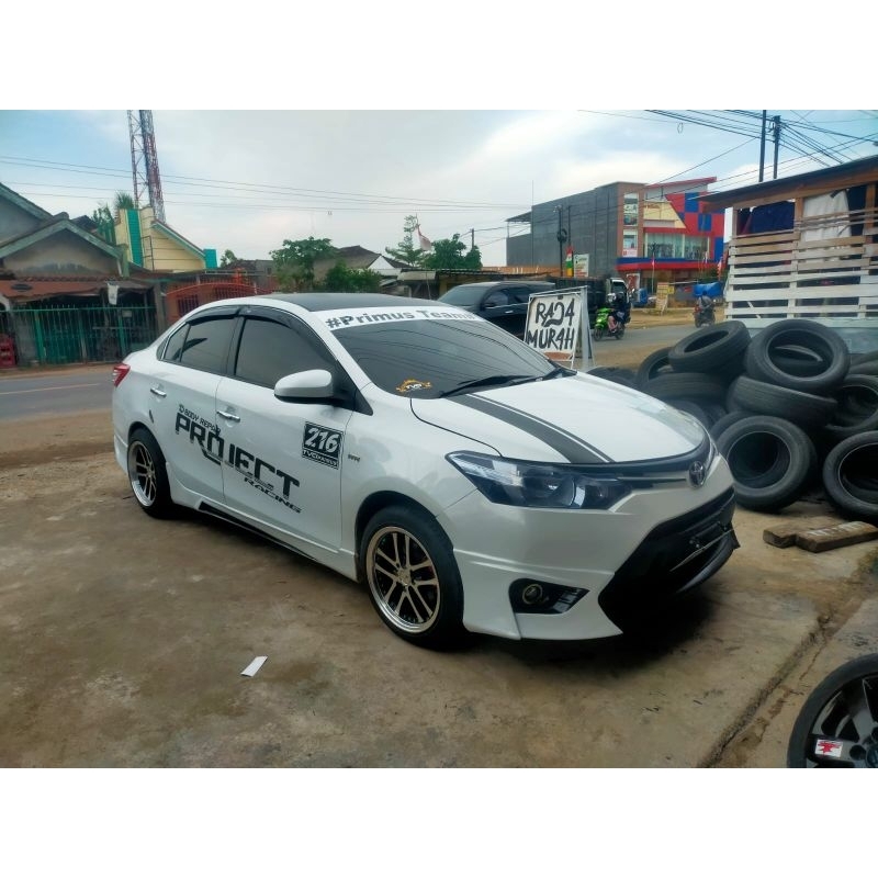 bodykit Vios gen3, model TRD Malaysia