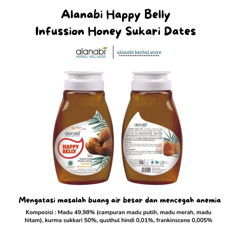 

Madu Kurma Sukari - Alanabi Happy Belly Sukkari Dates Infussion Honey