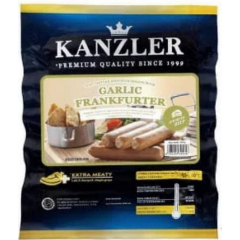 

KANZLER Garlic Frankfurter 300g