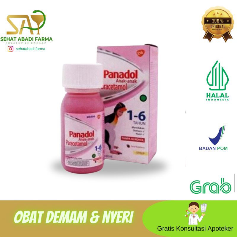 

Panadol Anak-Anak 1-6 Sirup 30 ml