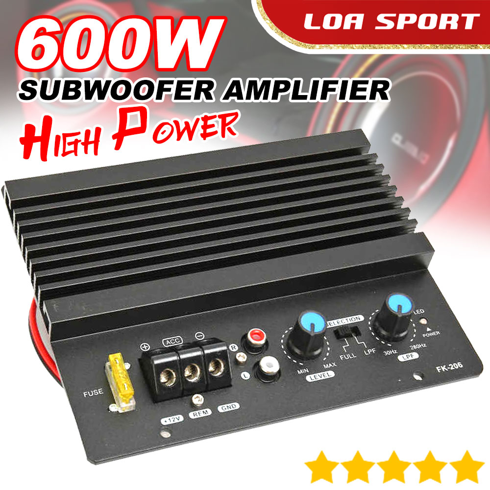 Ampli Subwoofer Audio Mobil 600 Watt Mono High Power Amplifier Board