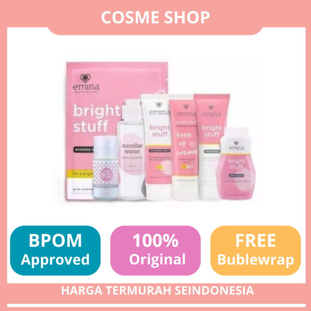 NUS Emina Bright Stuff SERIES  |  Cosme Murah  | Cosme Shop