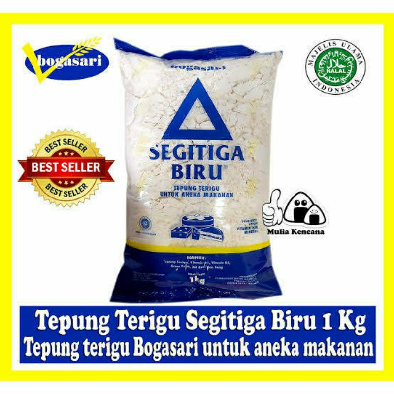 

tepung terigu segitiga biru 1kg