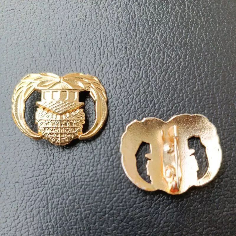Pin Korpri Asli Kuningan Warna Emas Mengkilap Murah Medan