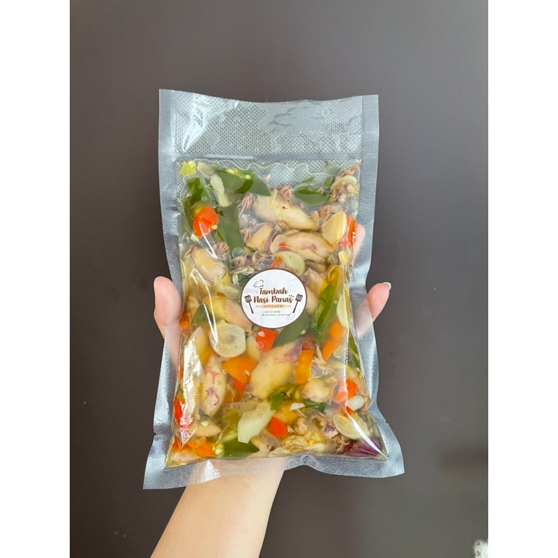 

cumi pelangi extra pete (tambah nasi panas)