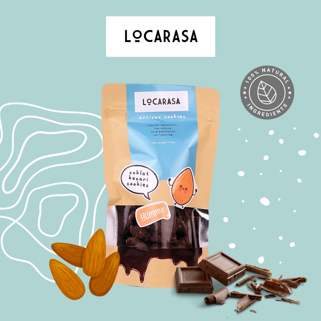 

LOCARASA - Chocolate Kenari Cookies 100gr