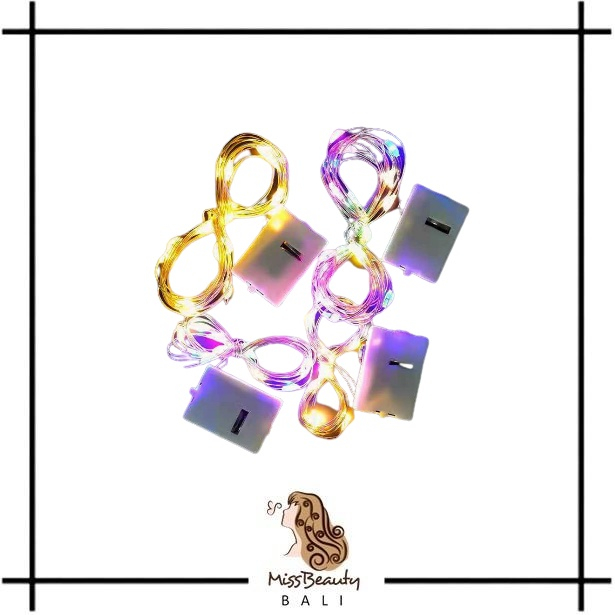 Lampu Kawat Hias / Lampu Tumblr / Lampu Hias 1M 2M 3M 5M / Lampu Tumblr Kawat Hias Dekorasi Baterai 