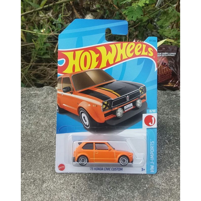 hot wheels 73 Honda Civic custom