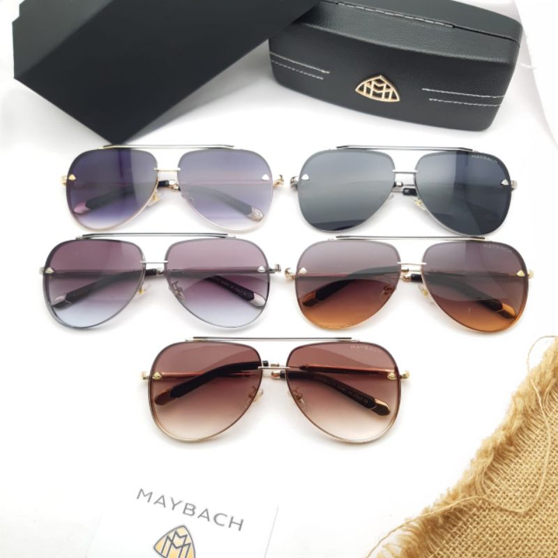 Kacamata Pria wanita Maybach 72272 Fullset