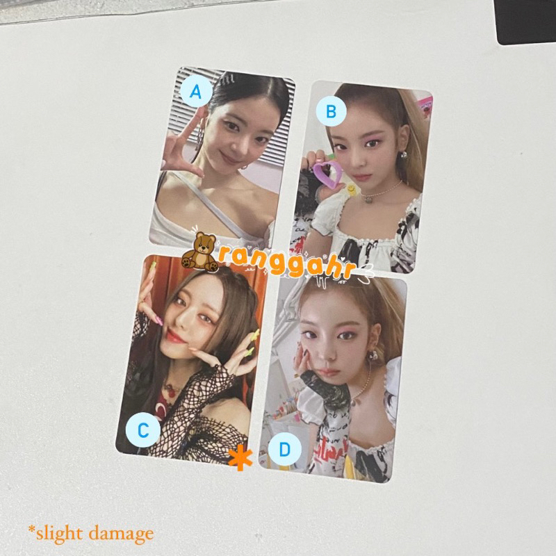 Photocard YUNA LIA itzy