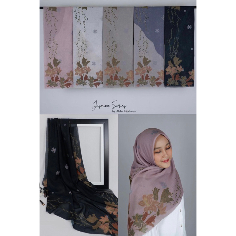 (JILBAB MOTIF) JASMINA SERIES