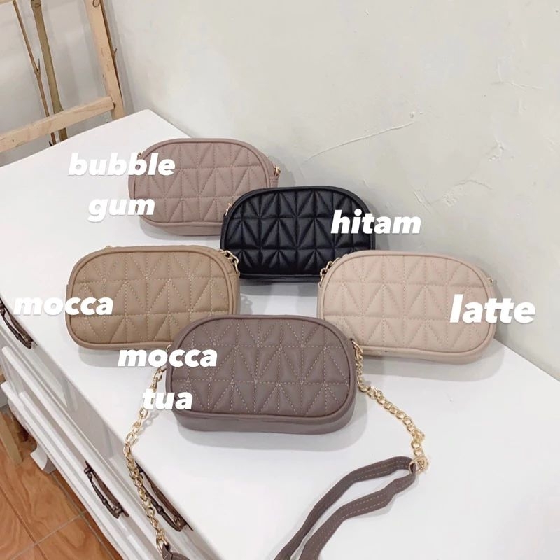 TAS SELEMPANG CEWEK | CIKA SLING BAG | TAS DAILY WANITA KONDANGAN PESTA FORMAL