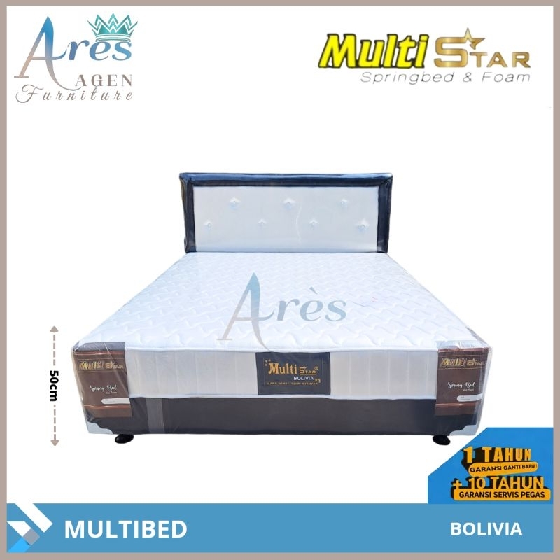 Boxy Multistar Multibed Divan Sandaran dan Springbed Menyatu Bedset Termurah Cirebon