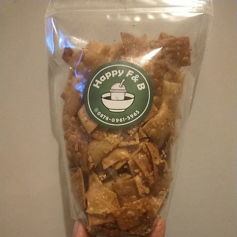 

keripik pangsit daun jeruk