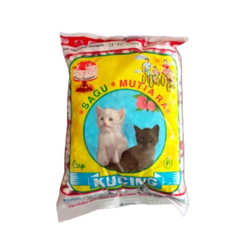 

Sagu Mutiara Cap Kucing 100g