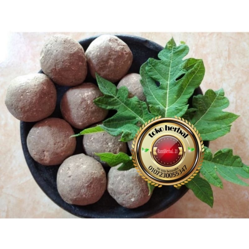 

tanah ampo/tanah liat per 10 butir