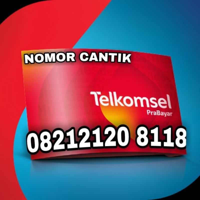 Nomor Cantik Simpati LOOP Nomer Cantik Simpati 08212120 8008 8118 8228 0880 2882 Kartu Perdana Telko