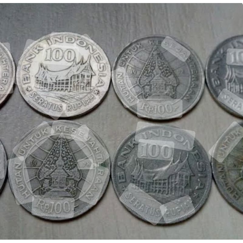 uang koin 100 rupiah