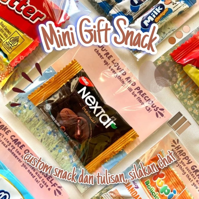 

Mini hampers snack ultah snack bday sempro bucket snack custom | CUSTOM SNACK dan TULISAN | mini gift