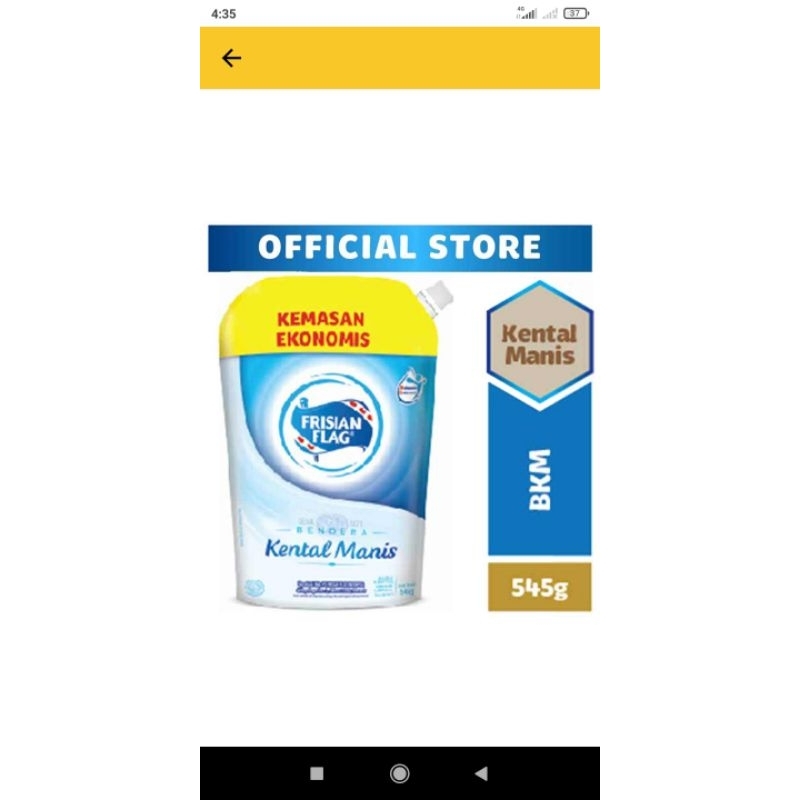 

Frisian flag kental manis 545g