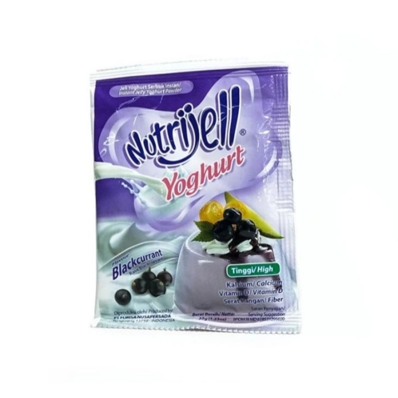 

NUTRIJELL YOGHURT BLACKCURRANT 35GR