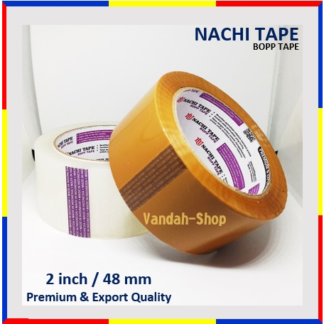 

Lakban OPP Tape Isolasi Warna Coklat Bening 2inch