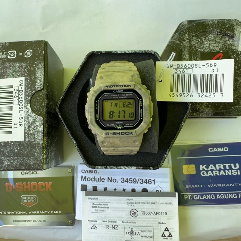 casio g shock gw b5600sl g-shock gw-b5600sl gshock gwb5600sl original new
