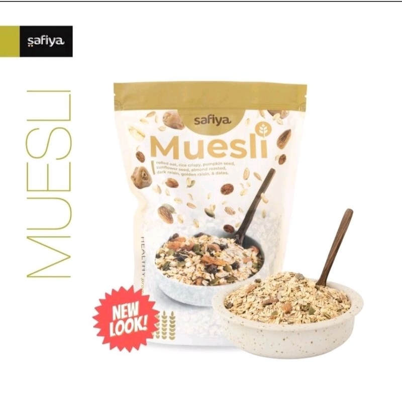 

Piscoklegit_ Product Muesli Yoghurt Berry Safiya. Sereal Sehat , Diet Alami, Buah Kering Dan