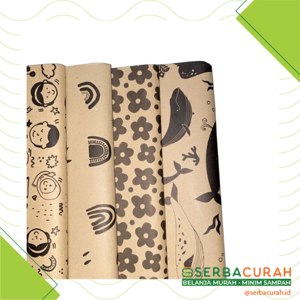 

Kertas Kado Samson Motif | 44x59 cm