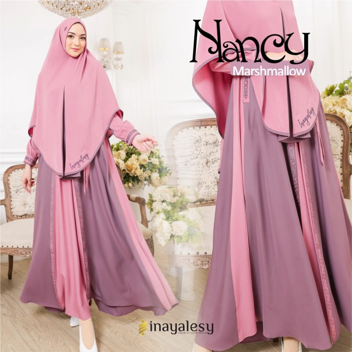 Gamis Set INAYA NANCY (Gamis Set Hijab)
