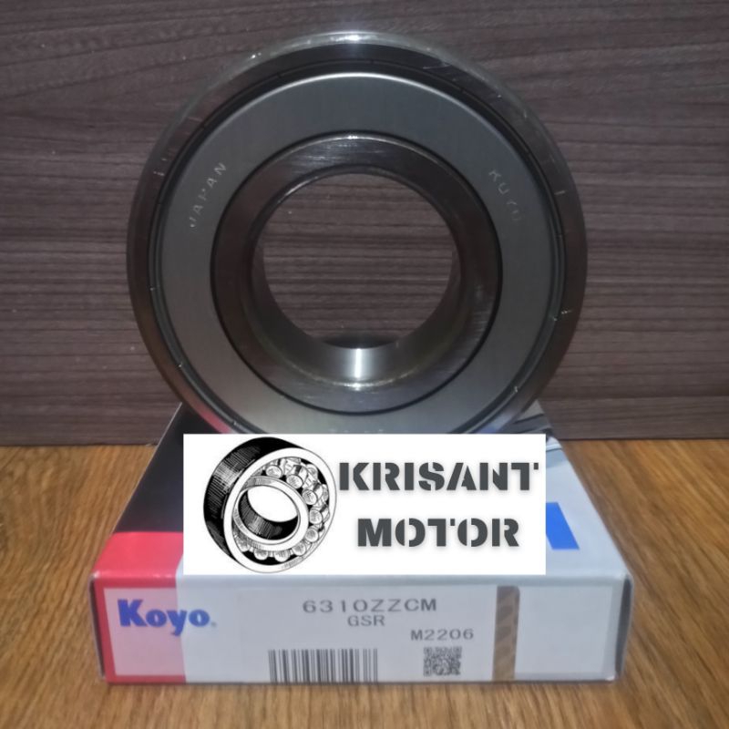 BEARING 6310ZZ JTEKT - BALL BEARING 6310 TUTUP BESI