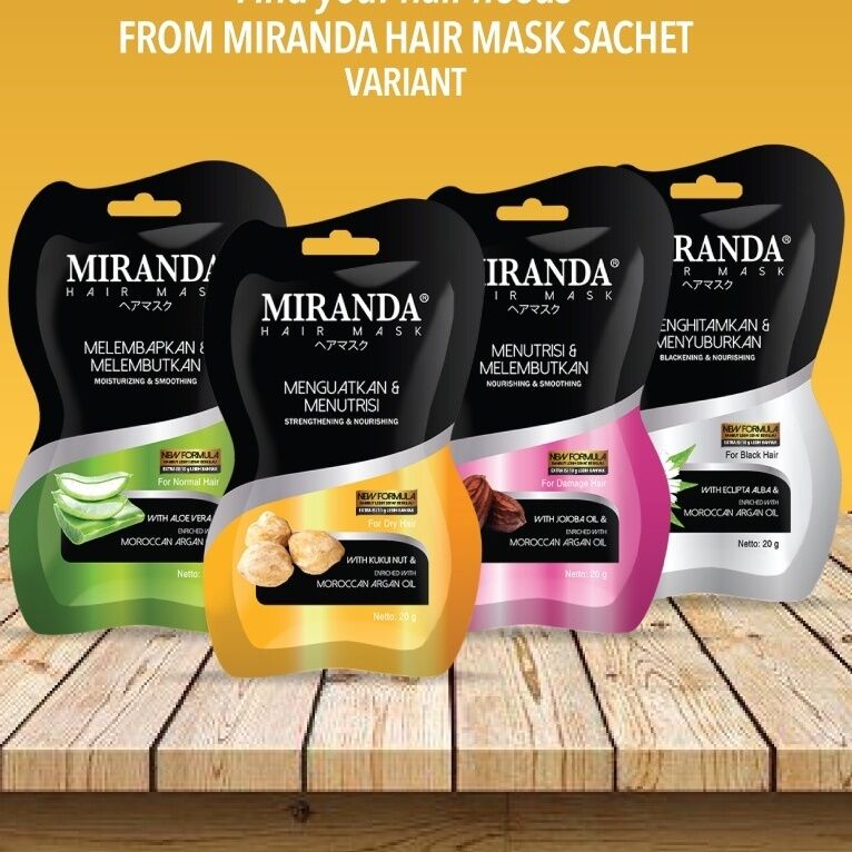 Miranda Hair Mask Sachet 30g