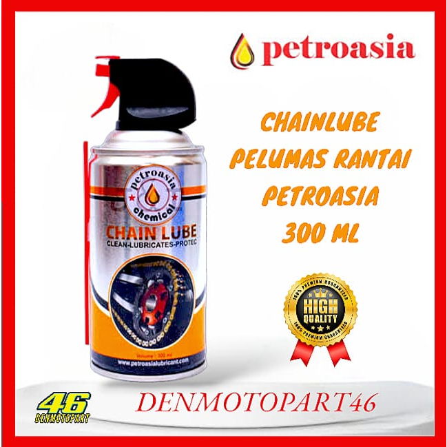 CHAINLUBE OLI PELUMAS RANTAI RANTE RODA MOTOR [ PETROASIA ] 300ML