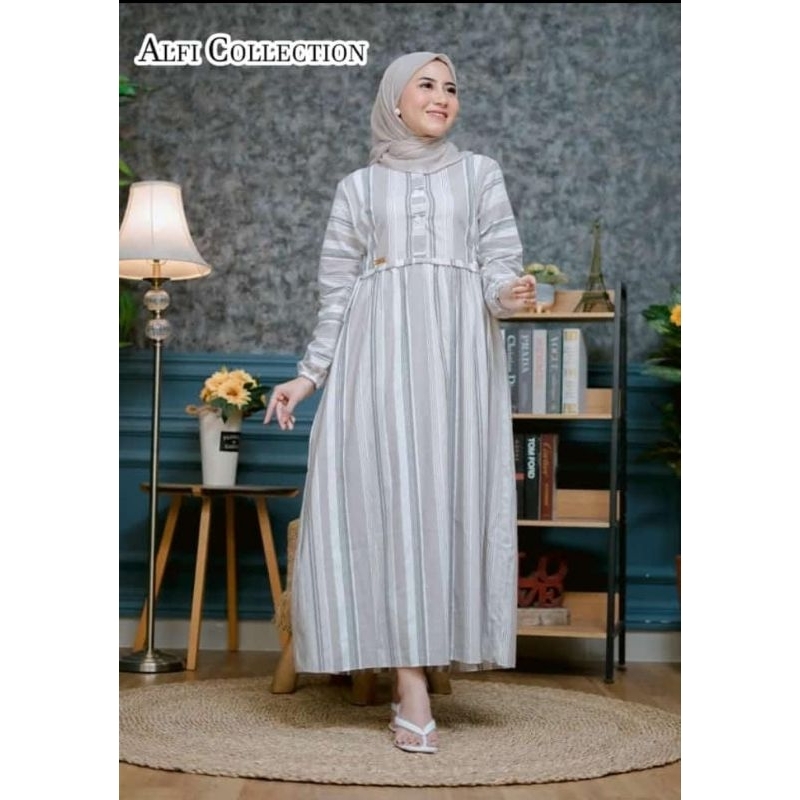 Gamis triset katun salur