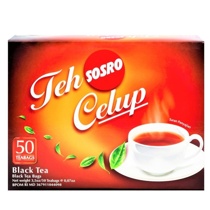 

Teh sosro celup teh asli 50's