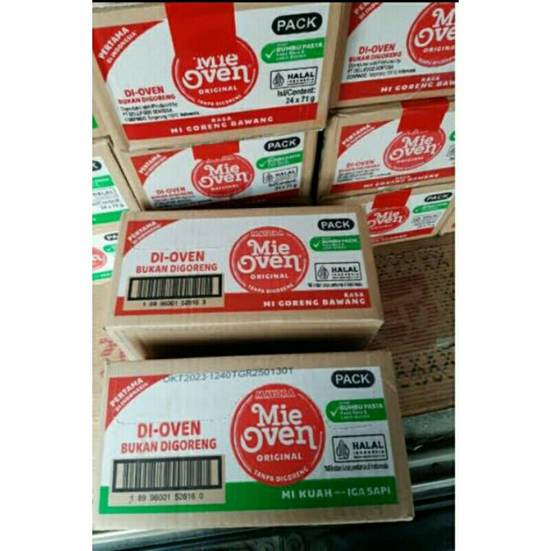 Mie Oven 1 Dus isi 24 Pcs Harga Grosir