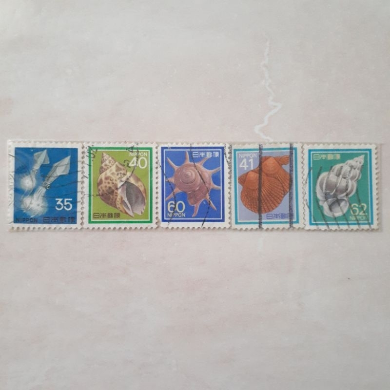 

Perangko Jepang Fauna, Flora, and Culture Heritage Tema Mollusca Tahun 1961-1989 set 5pcs
