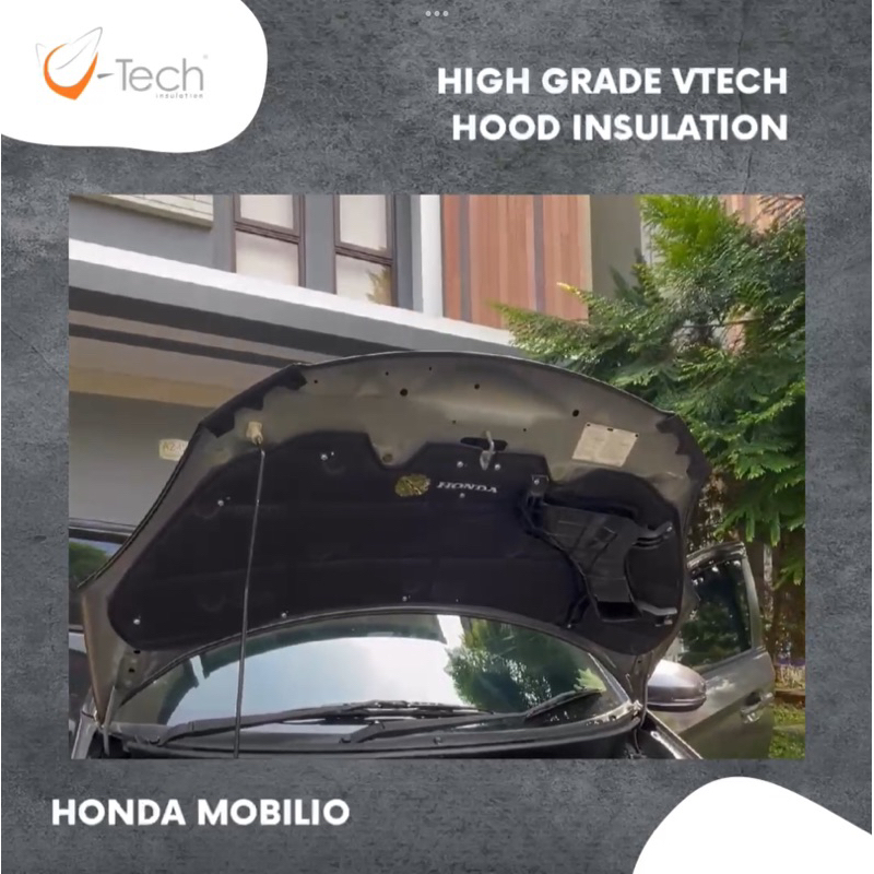 PEREDAM PANAS KAP MESIN / PEREDAM SUARA PINTU HONDA MOBILIO