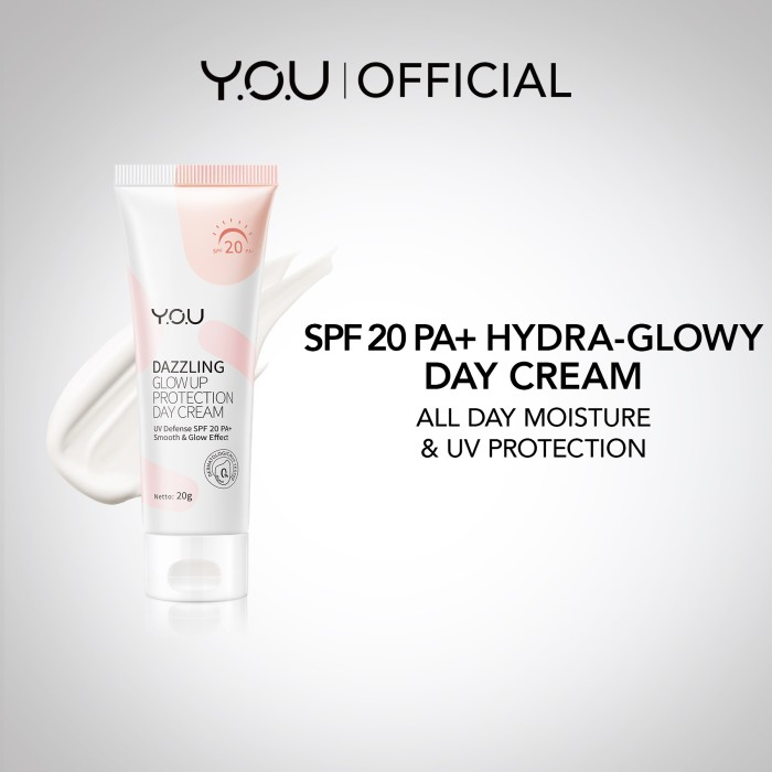 You dazzling glow up day cream 20gr