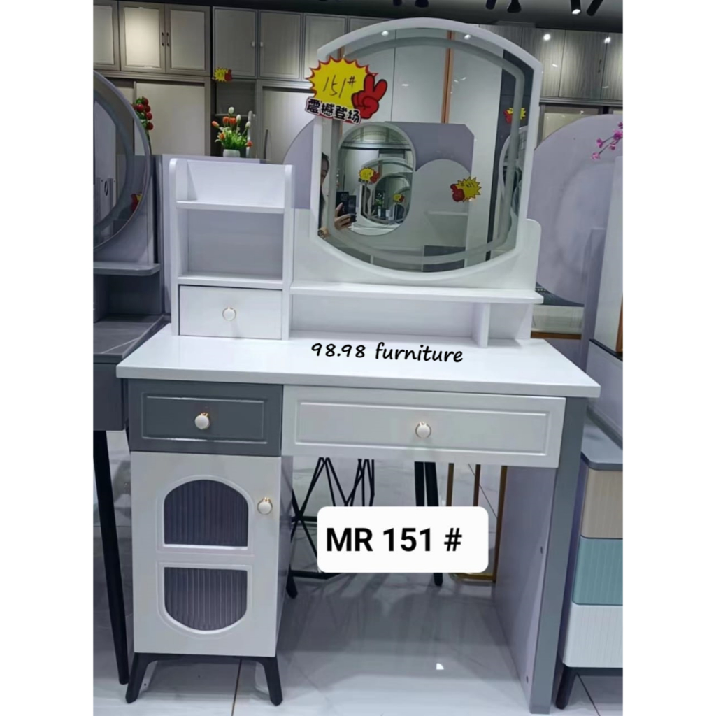 Meja Rias Import Mewah 151- Meja Rias Lampu Touchscreen - Medan