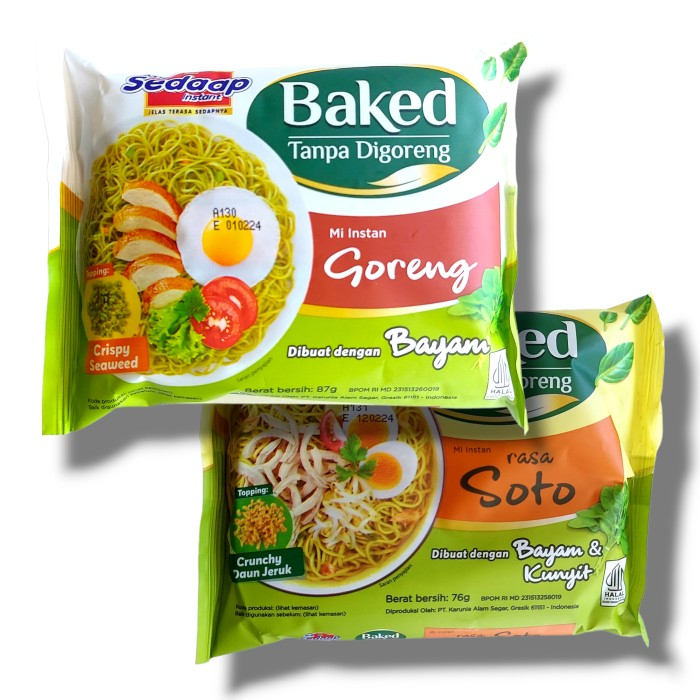 

MIE SEDAAP BAKED RASA GORENG SOTO DIBUAT DENGAN BAYAM KUNYIT MI SEDAP TANPA DIGORENG WINGSFOOD MAKANAN INSTAN