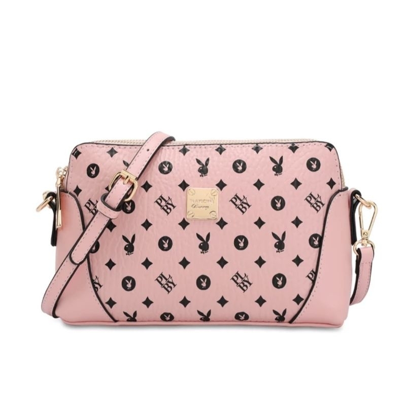 Playboy Bunny Women's Shoulder/Sling bag PINK - Original