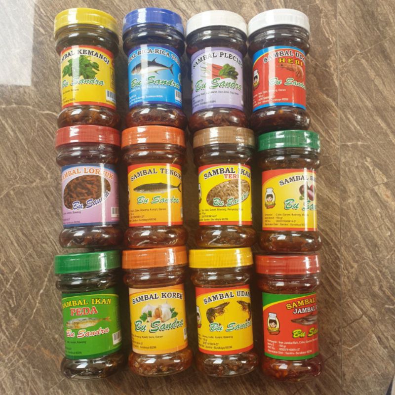 

ANEKA SAMBAL BU SANDRA ASLI SURABAYA,SAMBAL NIKMAT,SAMBAL KEKINIAN